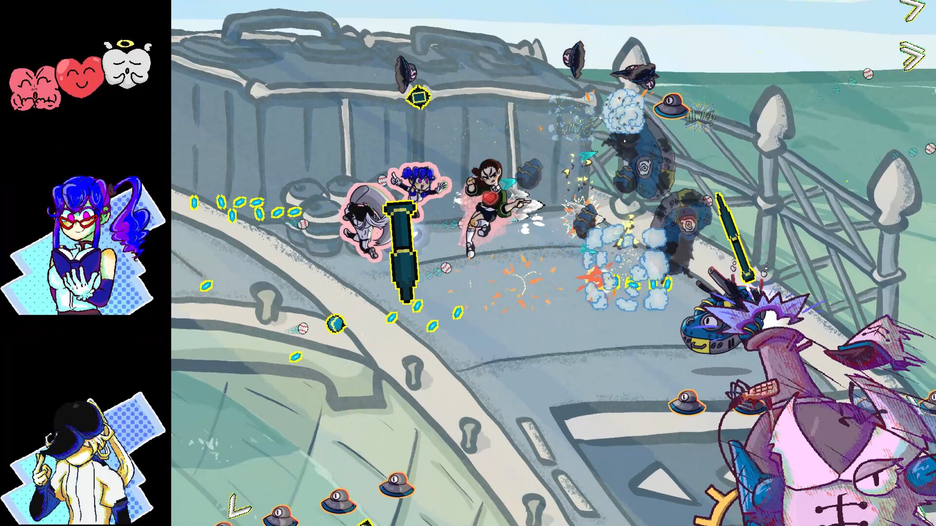NewMe NuMe LuMe: Alien Wars screenshot 5