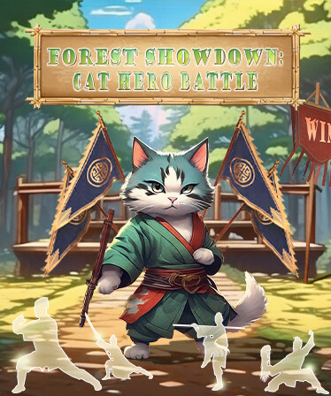 Forest Showdown：Cat Hero Battle