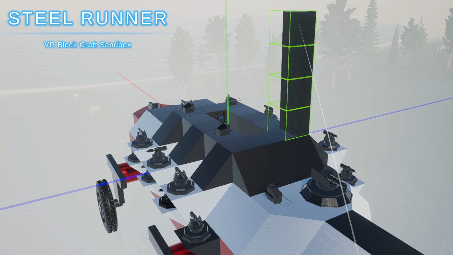 Steel Runner - VR Block Craft Sandbox screenshot #15