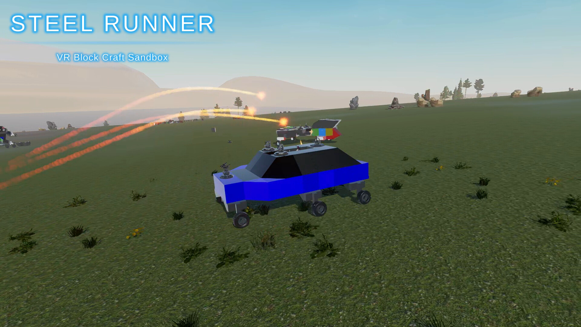 Steel Runner - VR Block Craft Sandbox screenshot #12