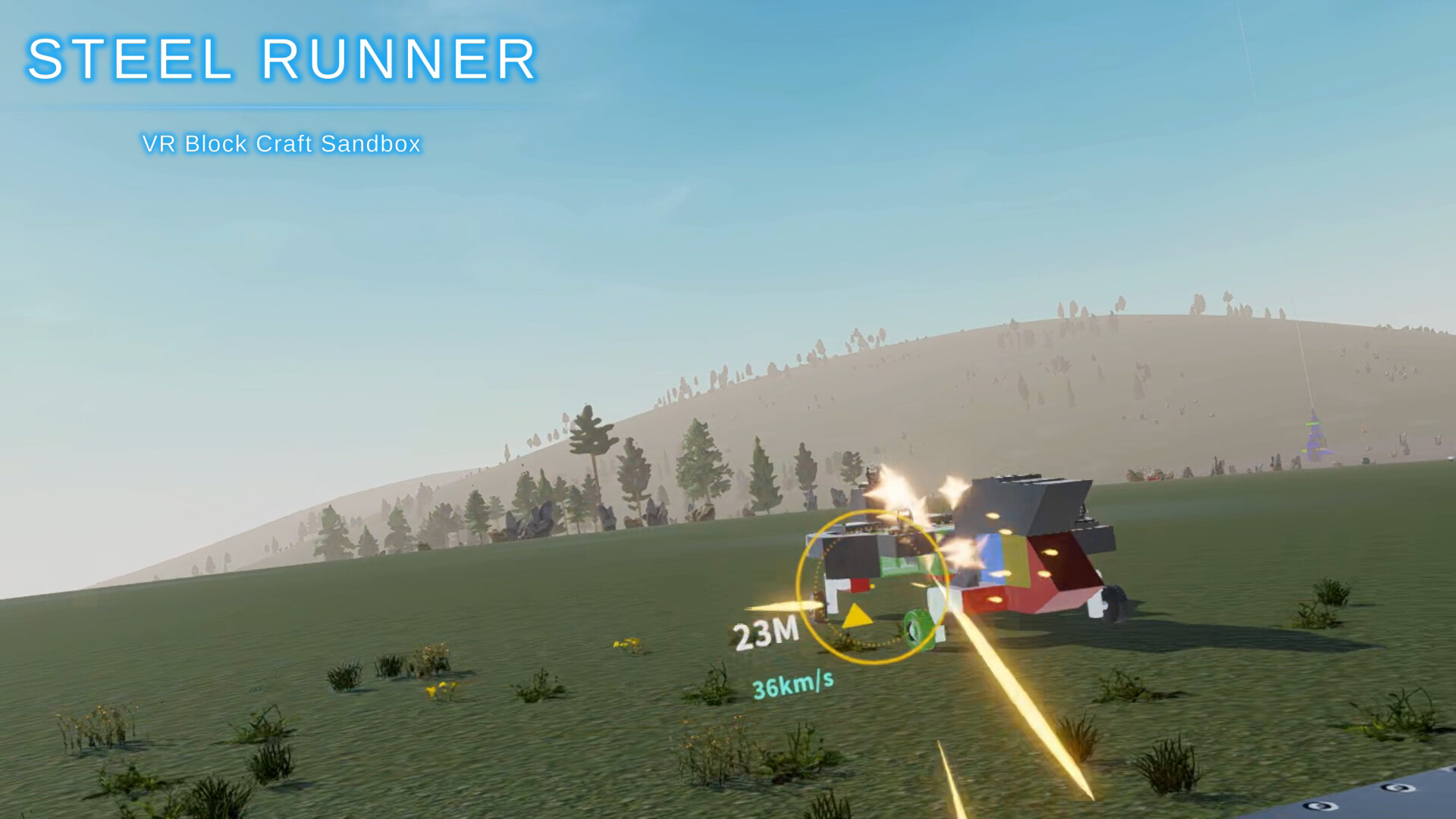 Steel Runner - VR Block Craft Sandbox screenshot #19