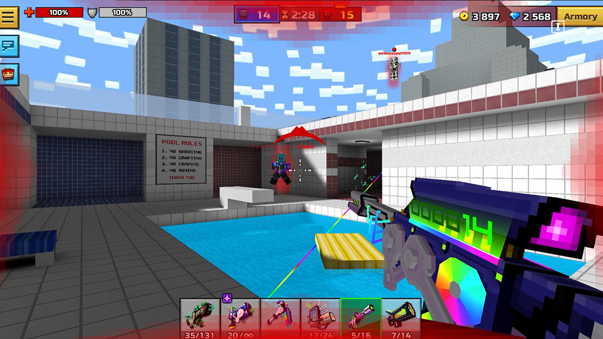Pixel Gun 3D - RGB Hero Set DLCのスクリーンショット 1