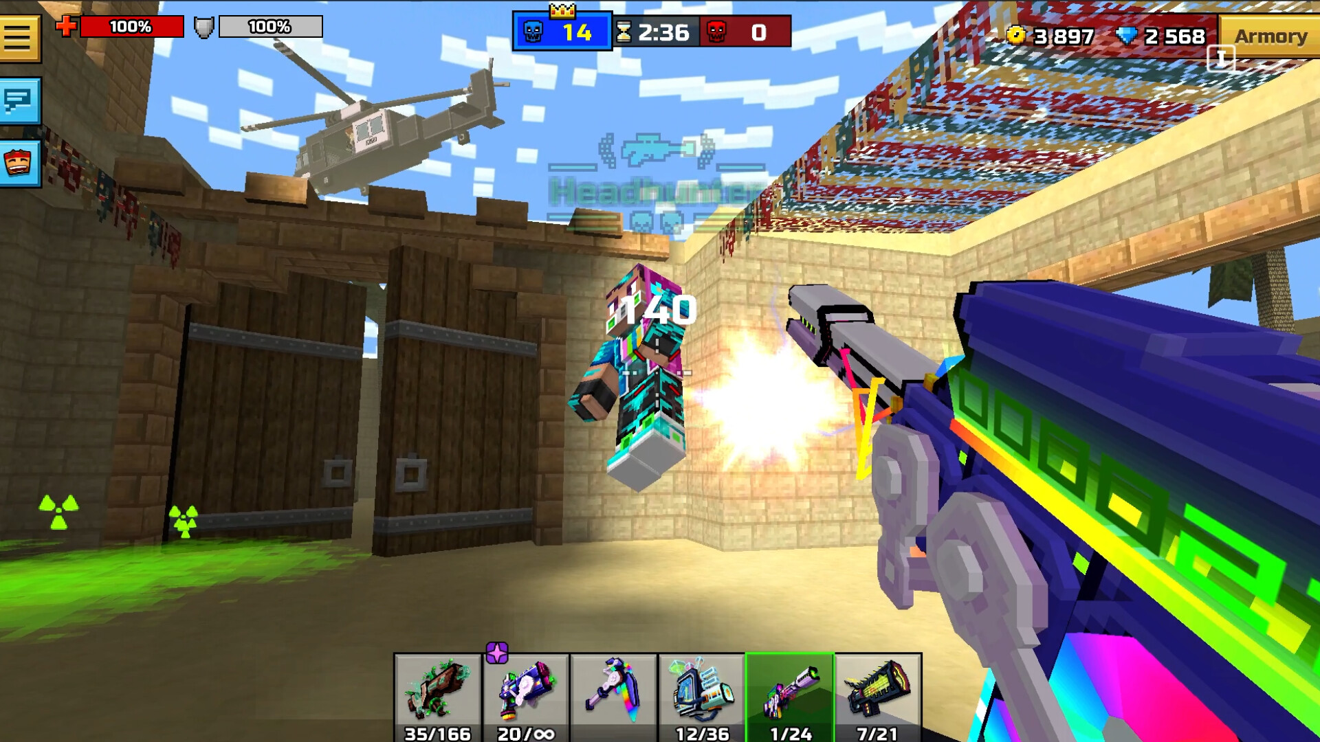 Pixel Gun 3D - RGB Hero Set DLC в Steam