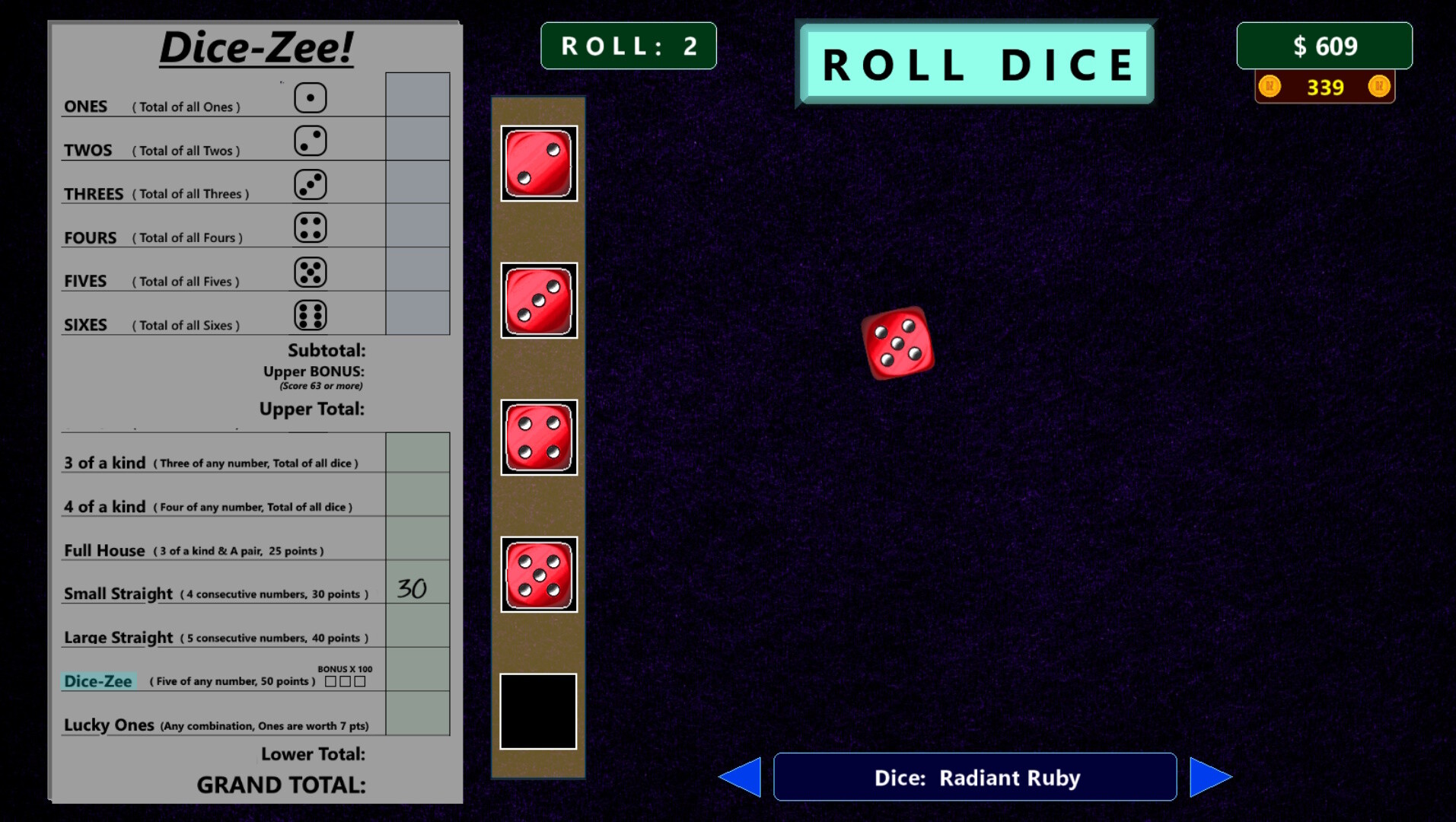 #6. Dice-Zee! (Steam) 来自: ZaxtorGameS