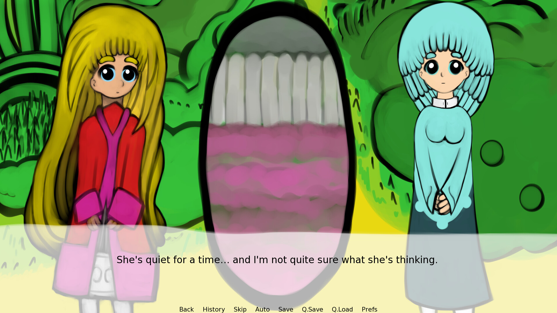 #7. The Silent Column (Steam) Podle: Overlooked Option Visual Novels