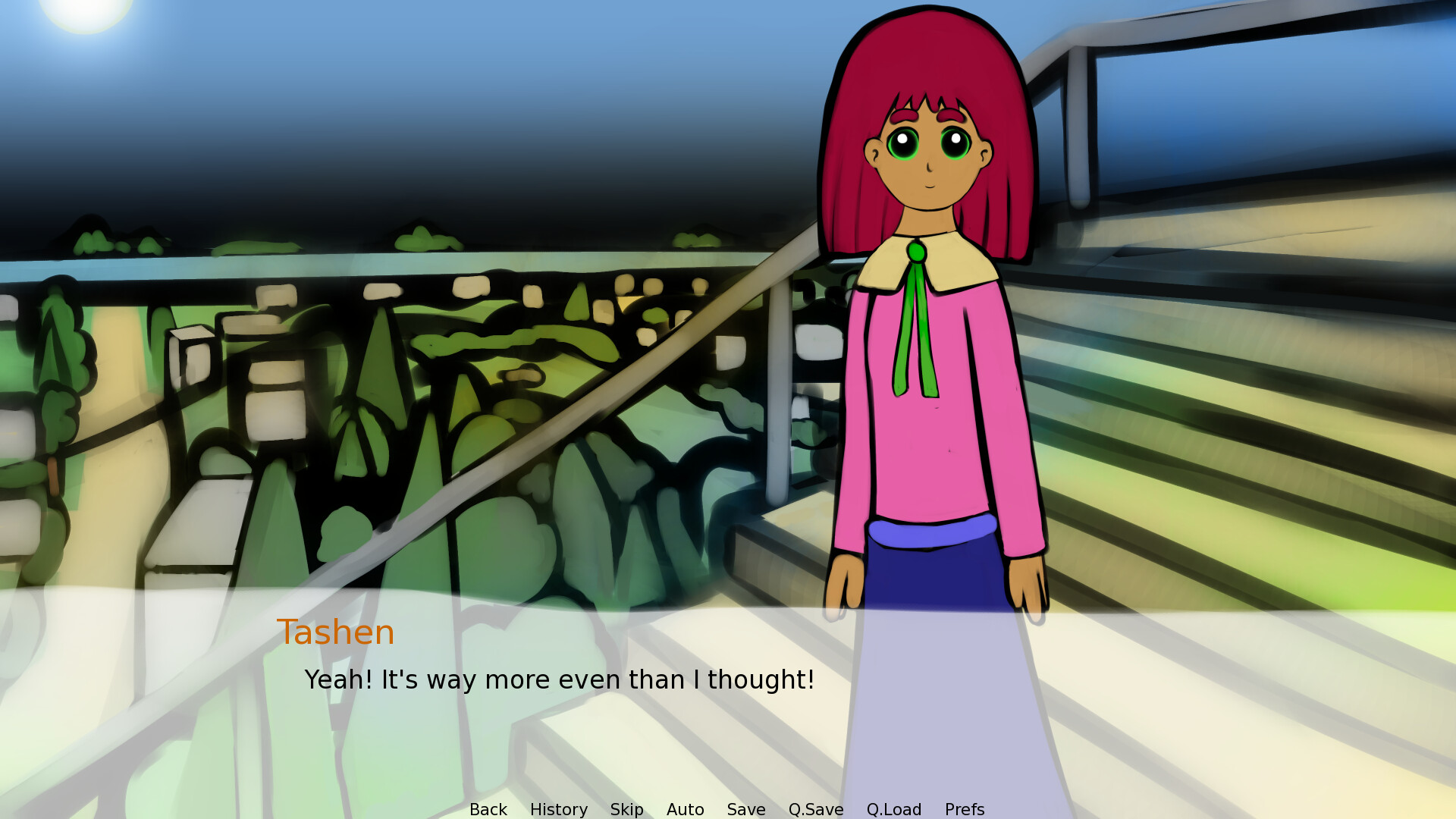 #9. The Silent Column (Steam) Podle: Overlooked Option Visual Novels