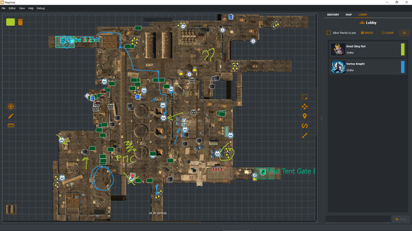 Screenshot z MapHub Screenshot z MapHub