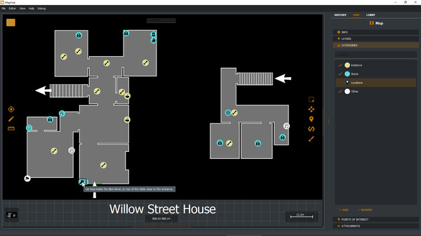 Screenshot z MapHub Screenshot z MapHub