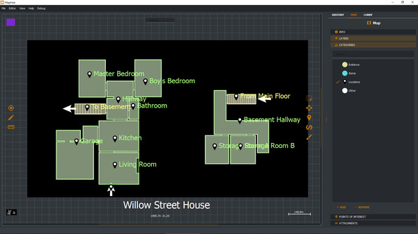 Screenshot z MapHub Screenshot z MapHub
