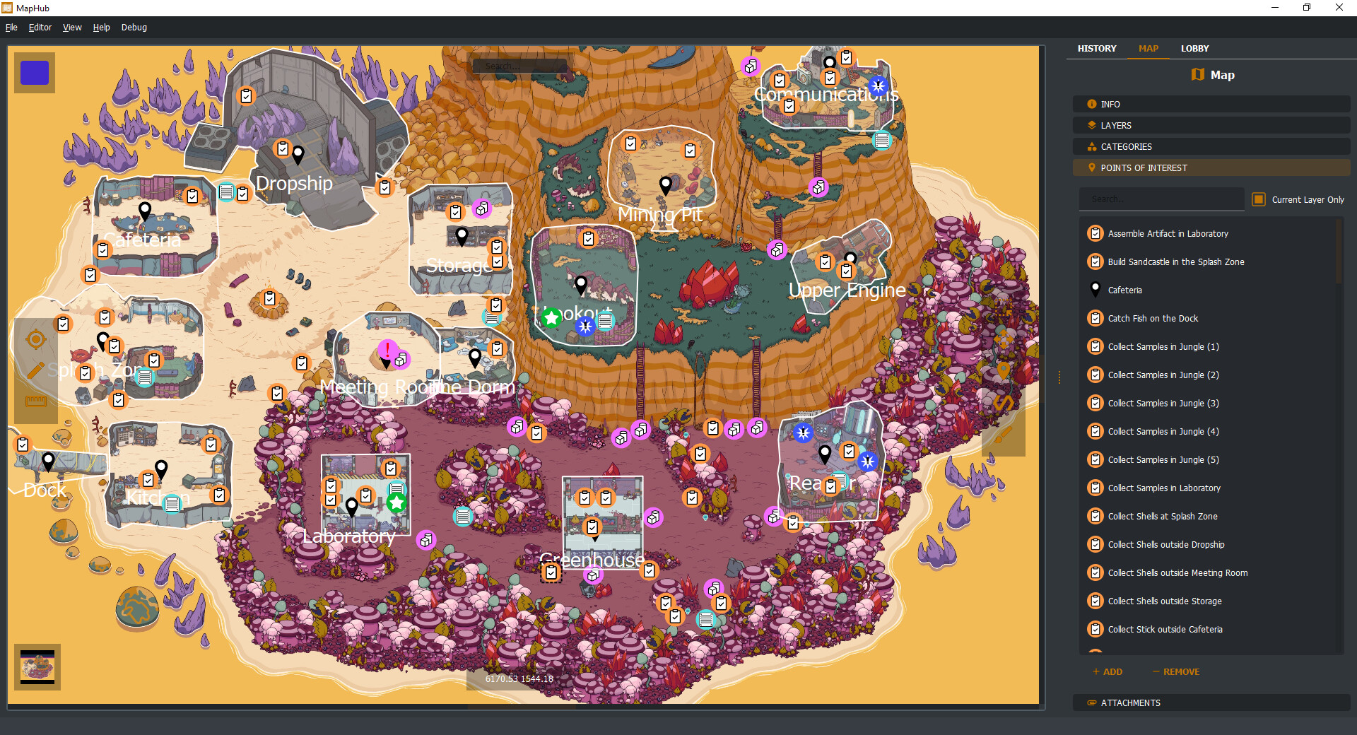 MapHub screenshot 1