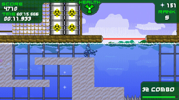Screenshot z Nuclear Cheetah