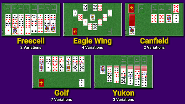 Wyvern Studios Solitaire: Solitaire Favorites screenshot 1