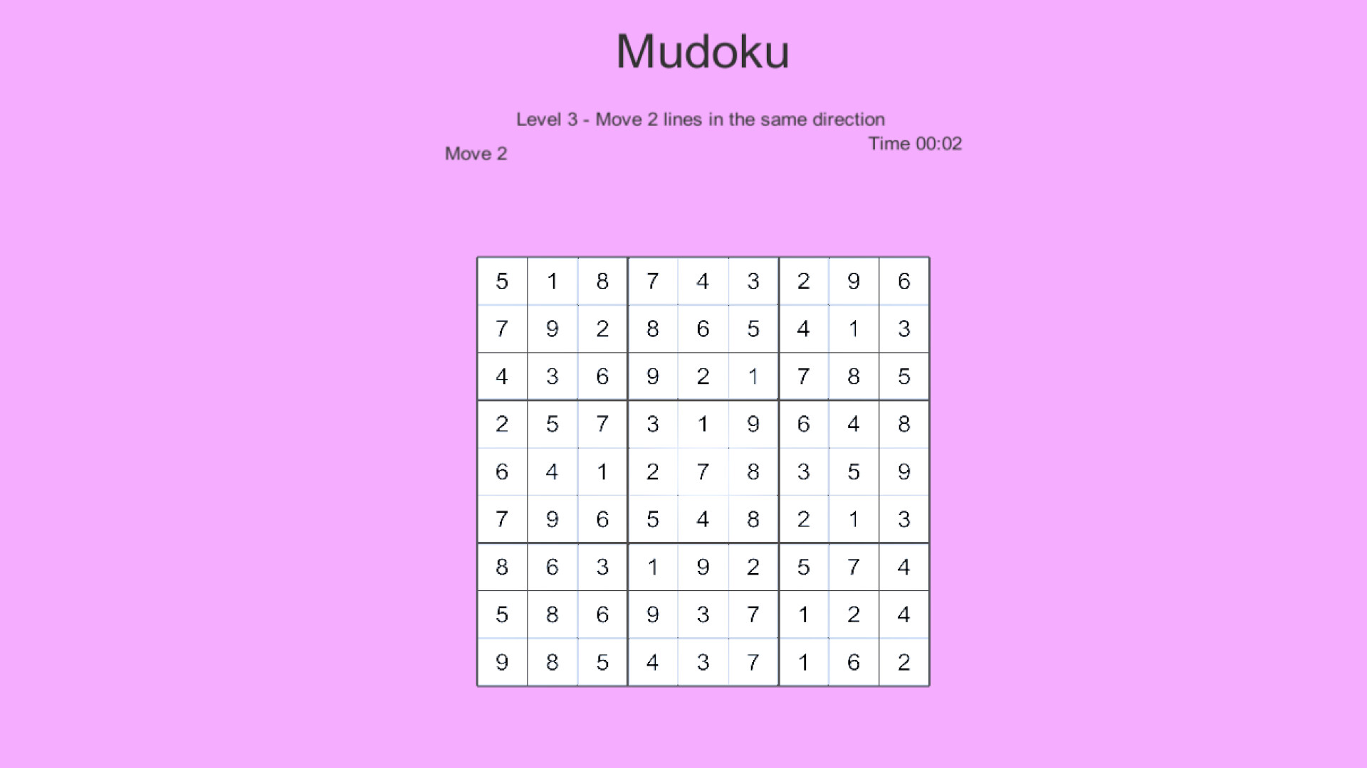 #4. Mudoku - next Sudoku (Steam) De: Coremedia,inc.