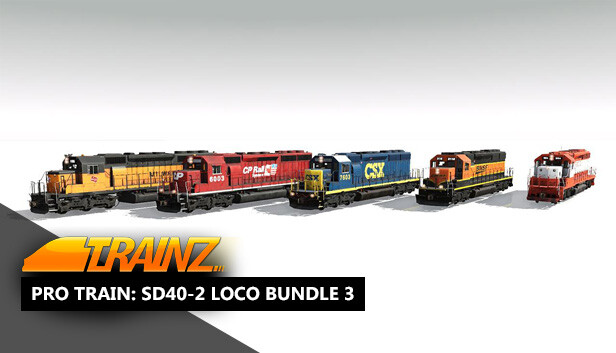 Trainz 2022 DLC - Pro Train: SD40-2 Loco Bundle 3 on Steam