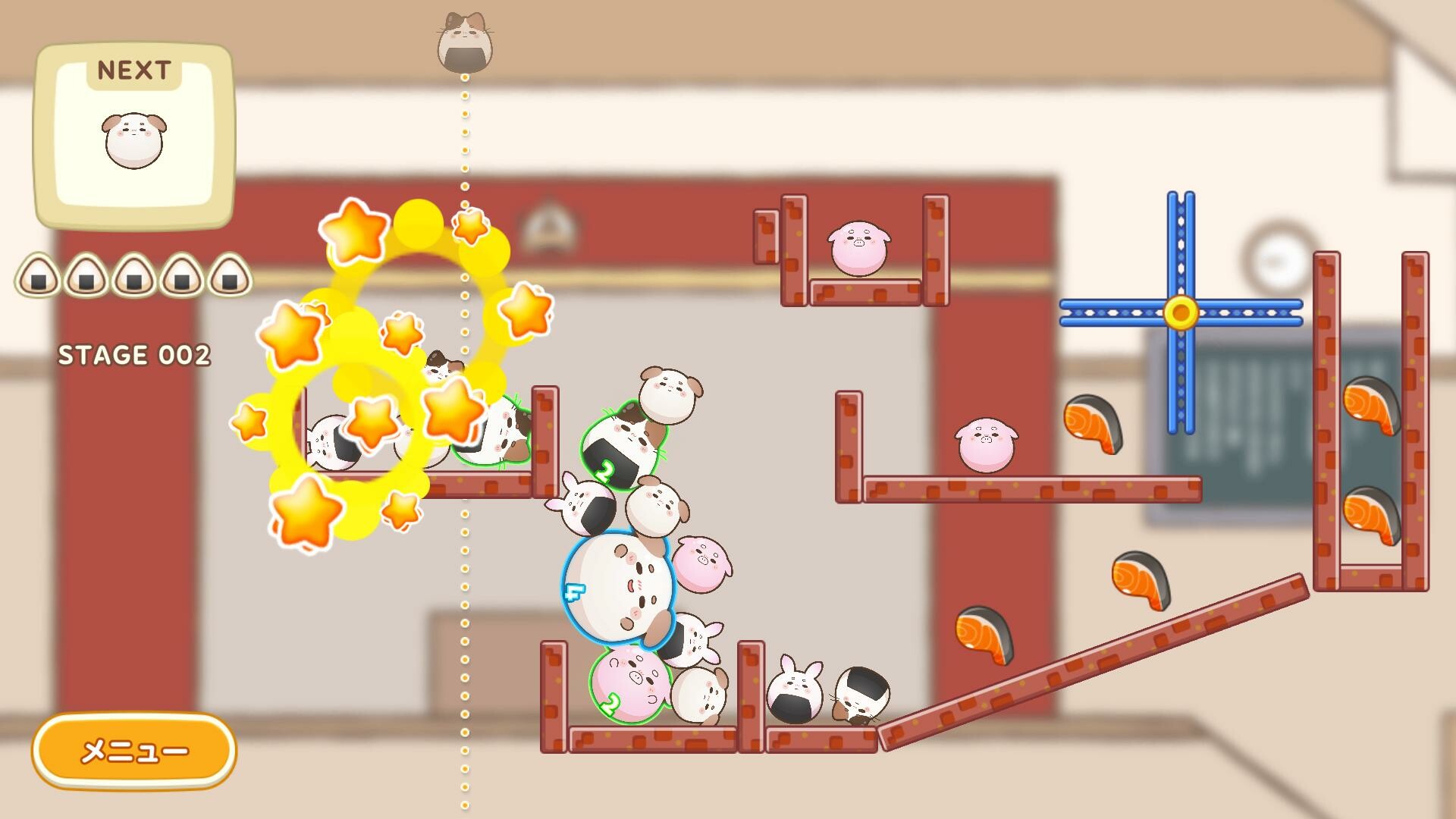 screenshot of おに高　ころりんゲーム 5