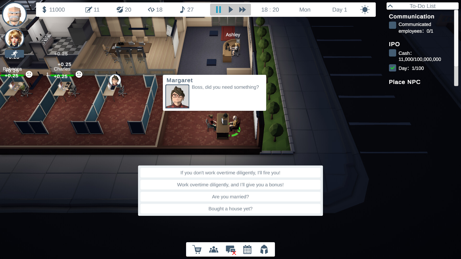 Boss Simulator screenshot screenshot 1