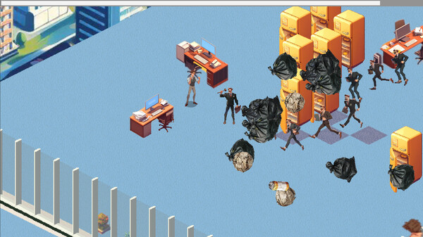 Скриншот 1 из игры Office Survivor