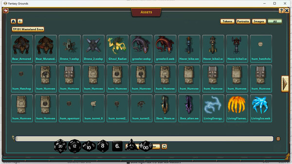 Fantasy Grounds - Devin Night Pack 191: WOTW Wasteland Encounters