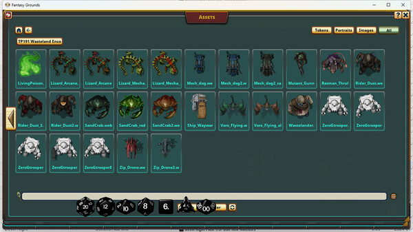 Fantasy Grounds - Devin Night Pack 191: WOTW Wasteland Encounters