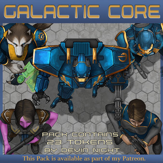 Fantasy Grounds - Devin Night Pack 202: Galactic Core