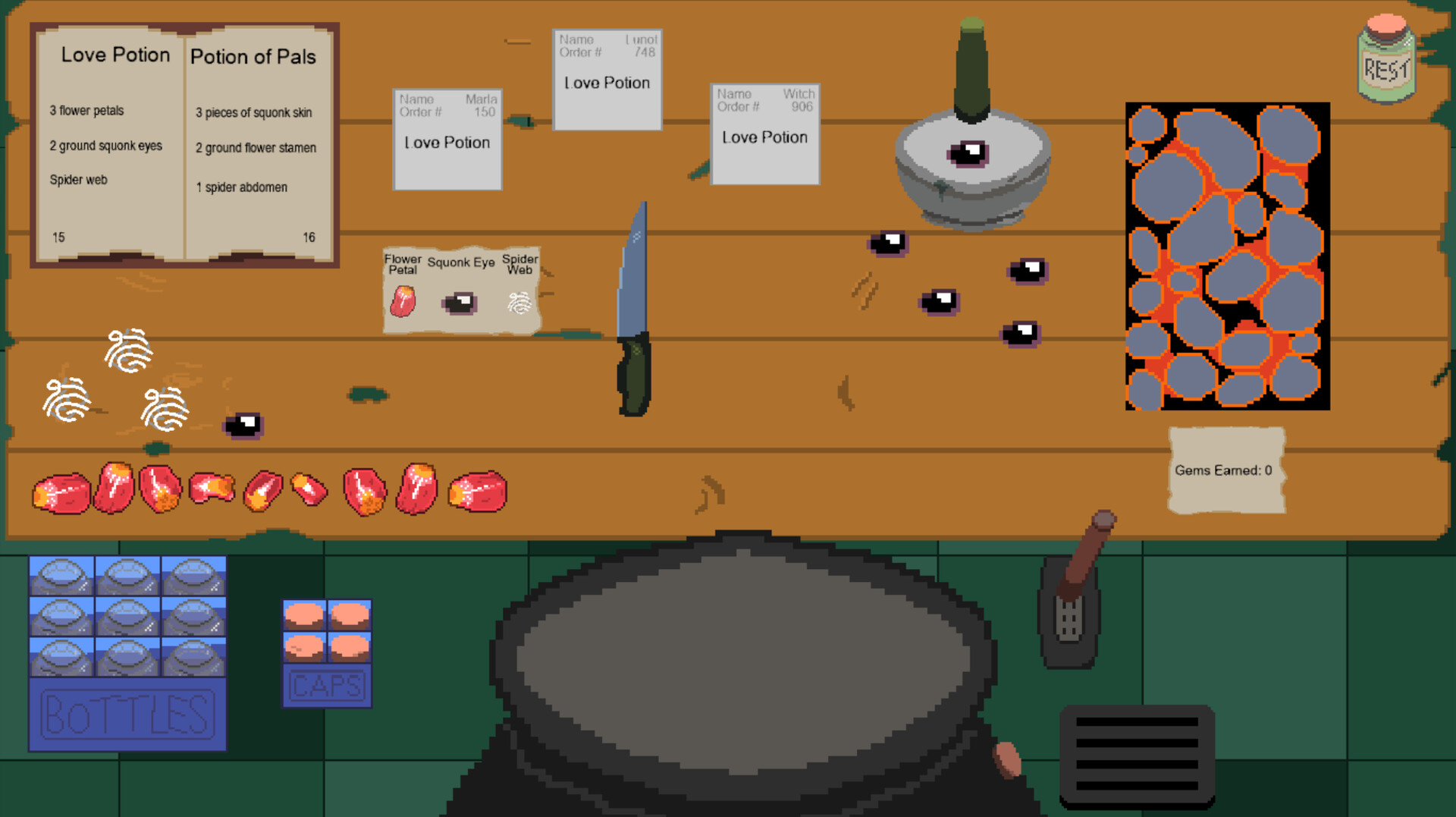 #1. Potion Problem (Steam) 由: Rapatika Games