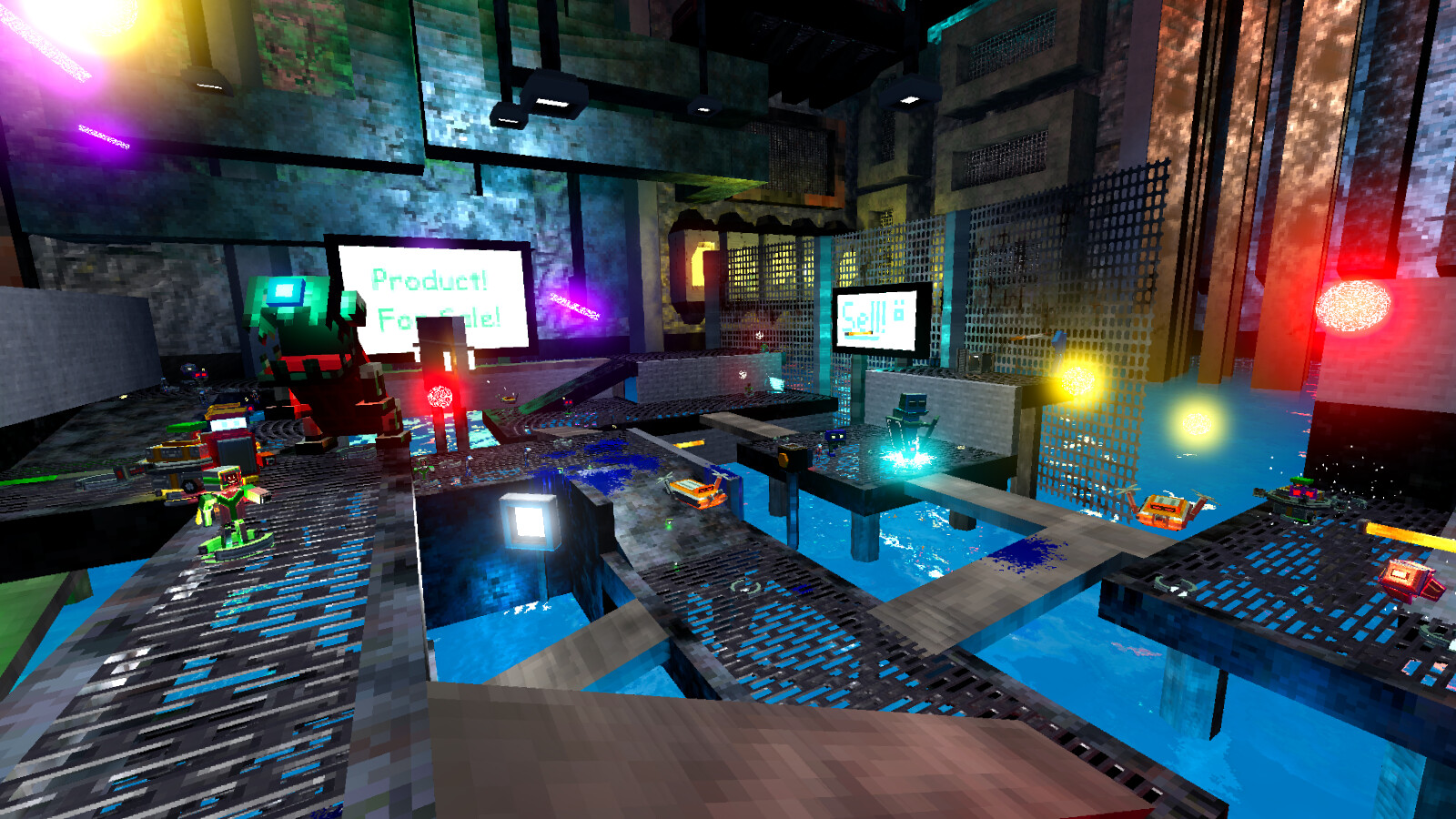 Shoot Giant Robots and Wallrun screenshot #2