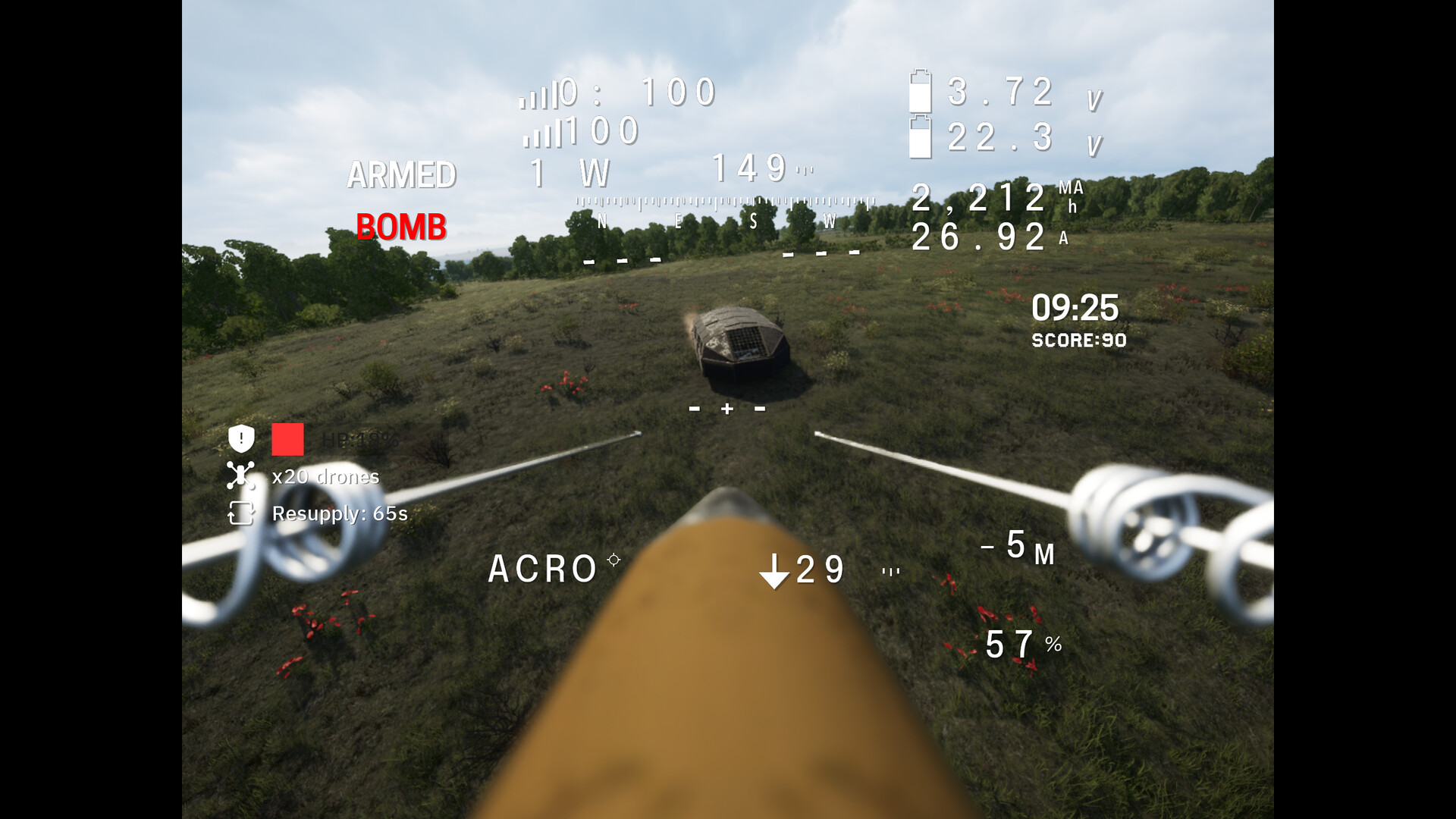Ukrainian Fight Drone Simulator (UFDS) - FPV drone simulator screenshot 4