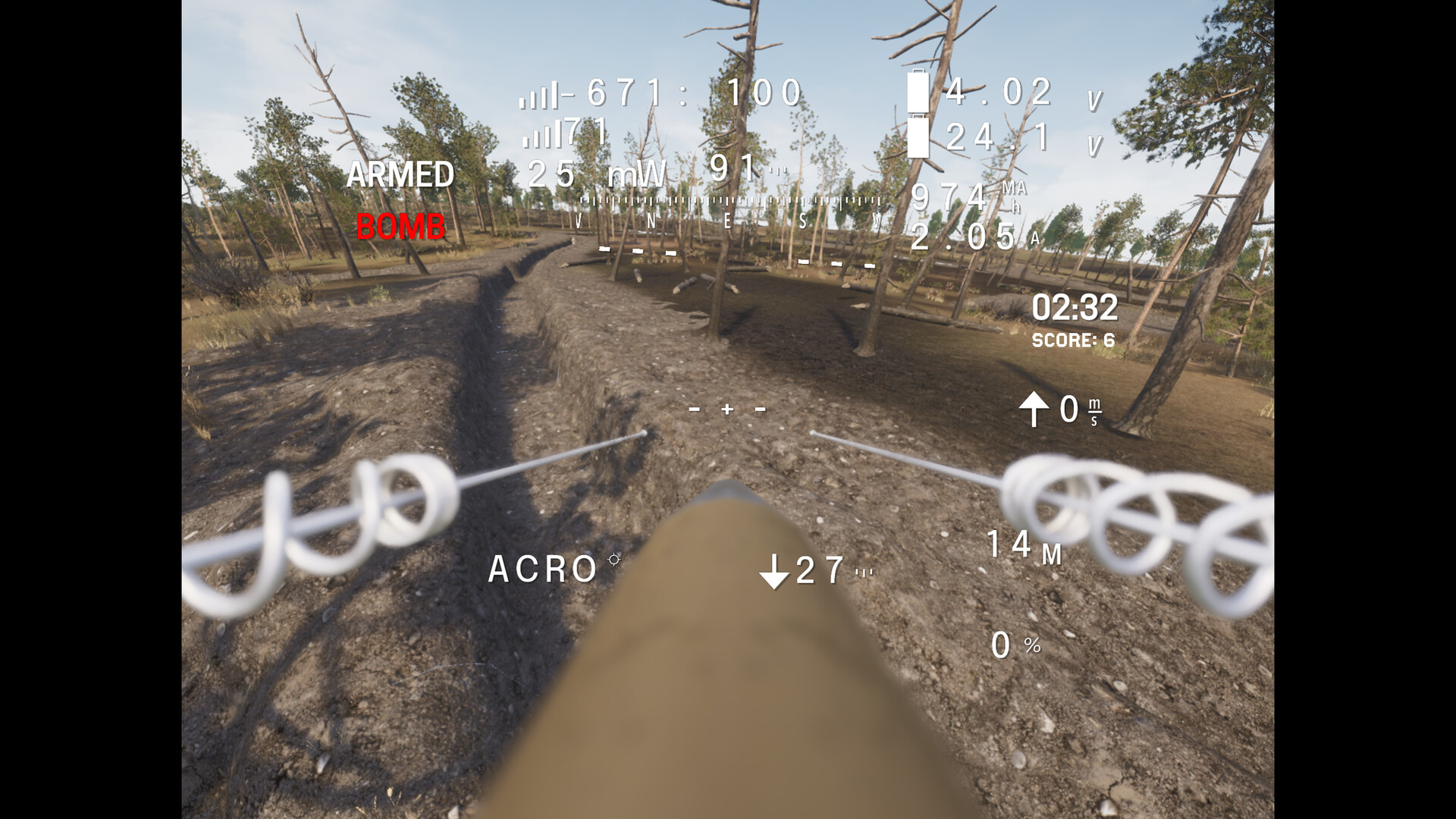 Ukrainian Fight Drone Simulator screenshot #1