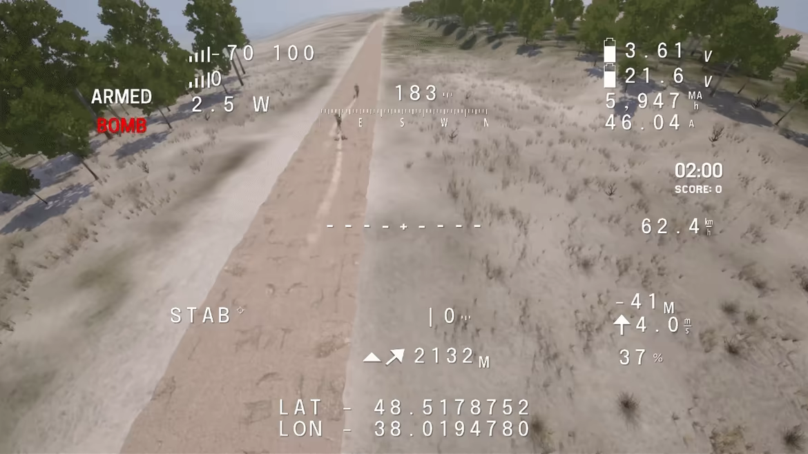 Ukrainian Fight Drone Simulator video 2