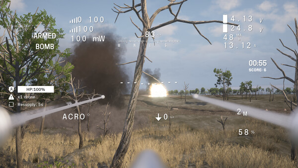 Ukrainian Fight Drone Simulator.