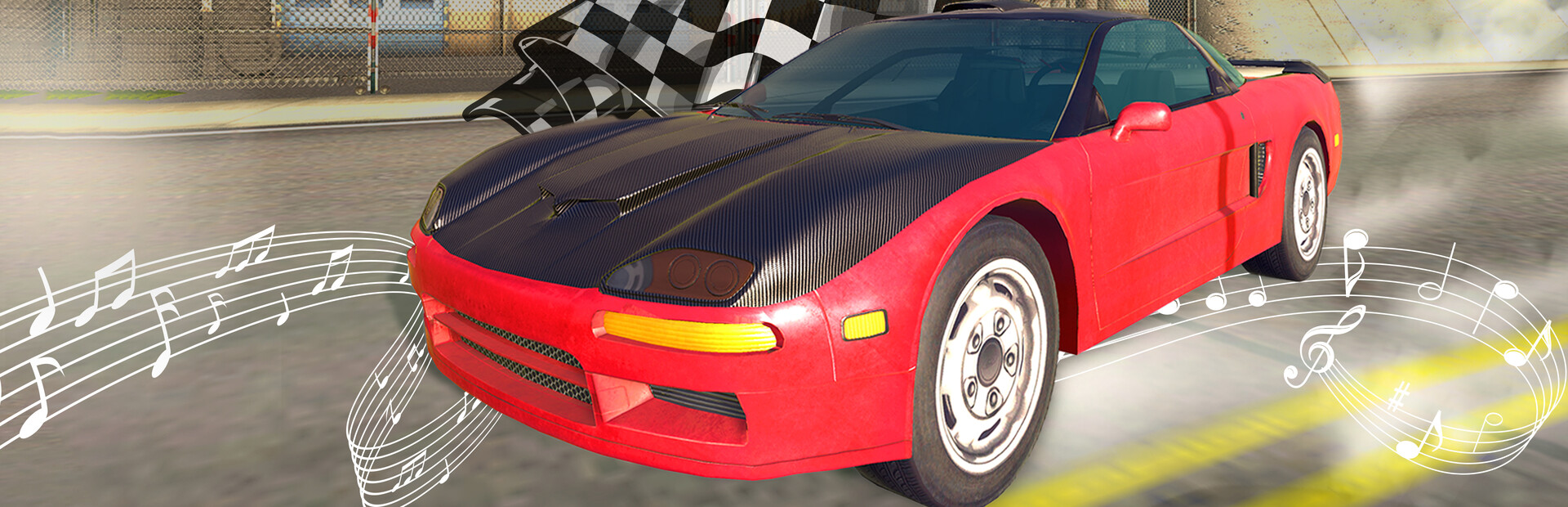 Pitch Race Car Racing