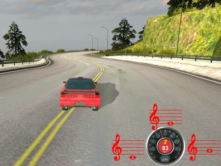 Screenshot z Pitch Race Car Racing