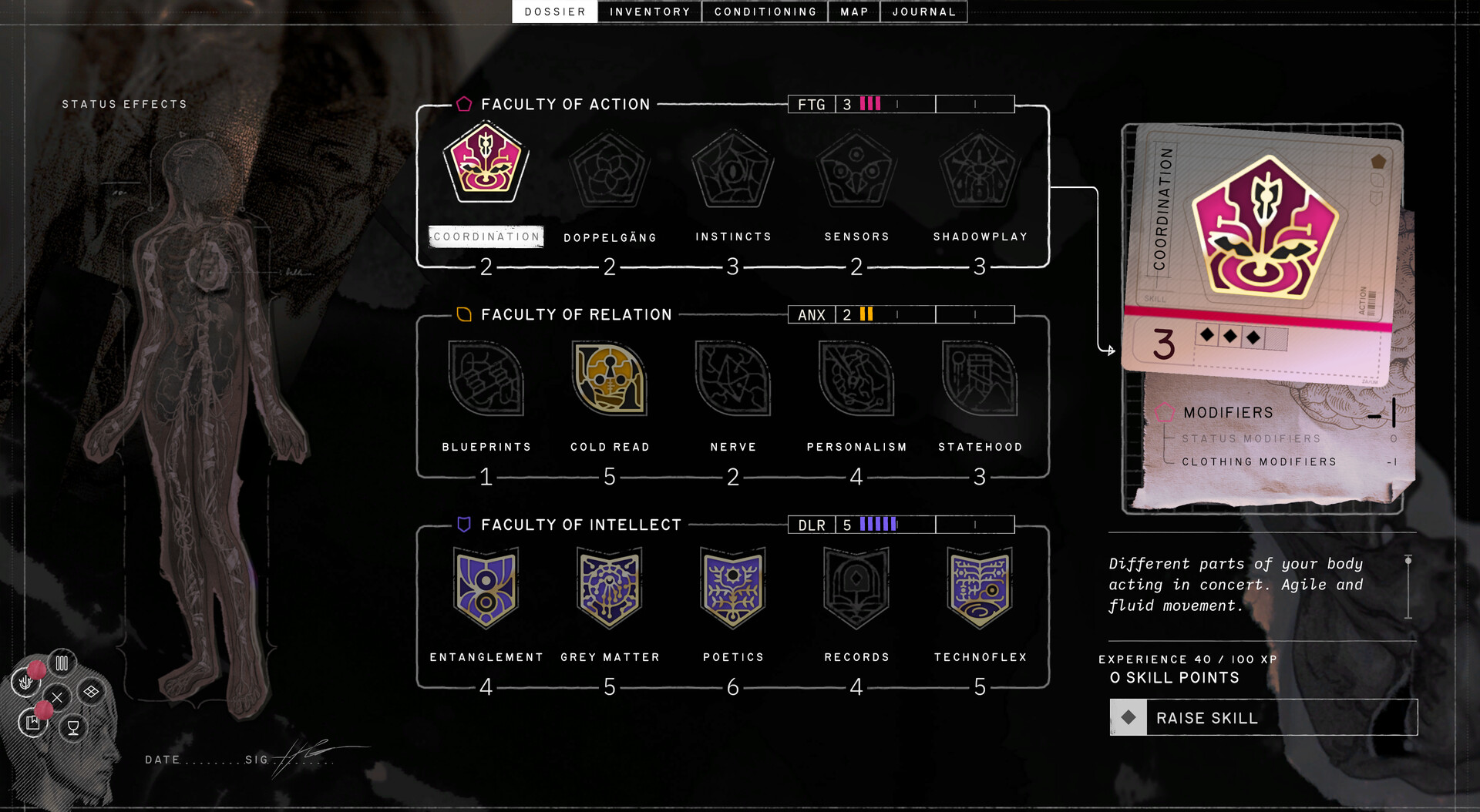 ZERO PARADES: For Dead Spies Portofiro city screenshot showing the game’s surreal spy RPG atmosphere