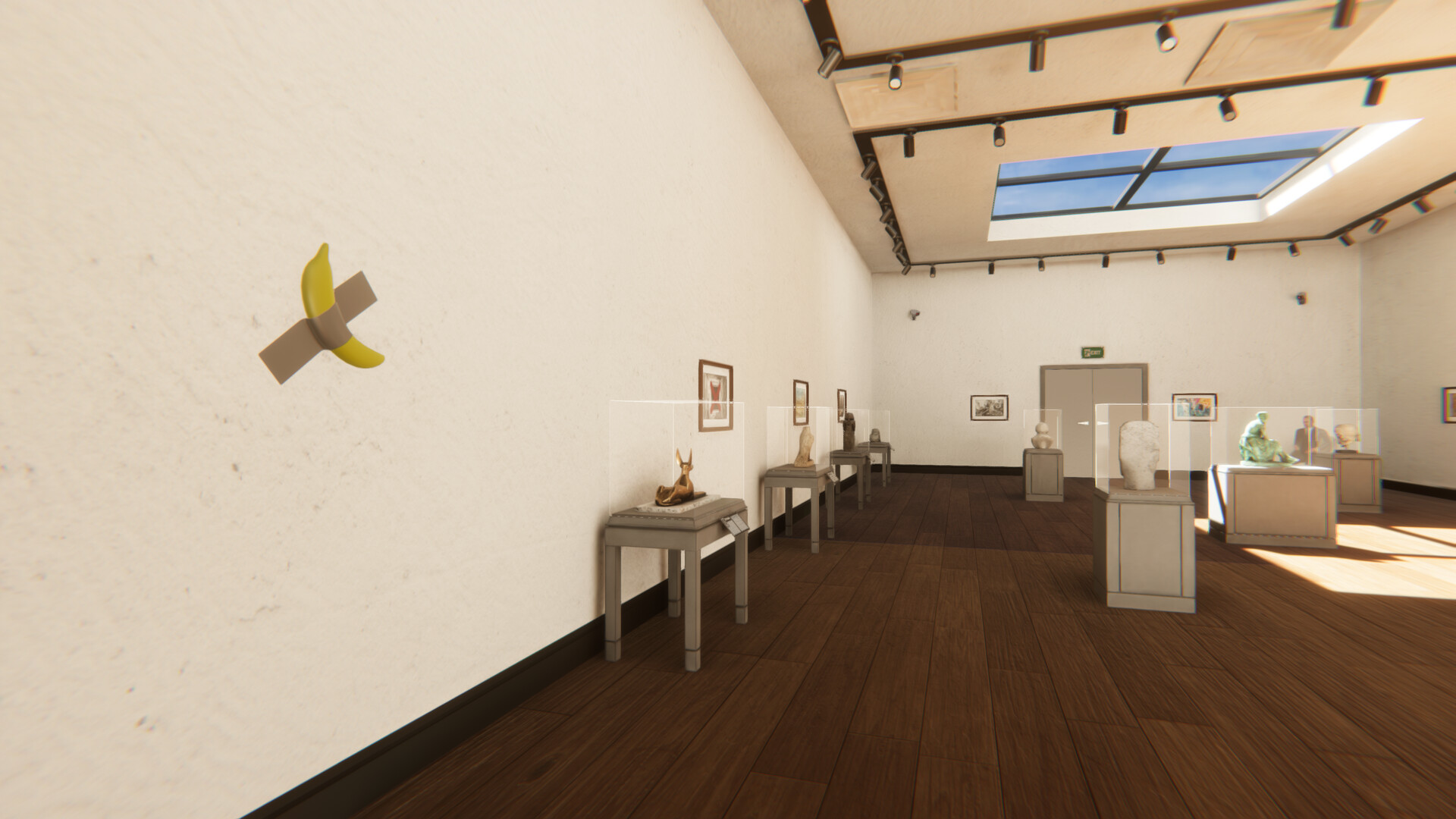 #3. Exit 13 Gallery Escape (Steam) Podle: ENIGMA GAMES