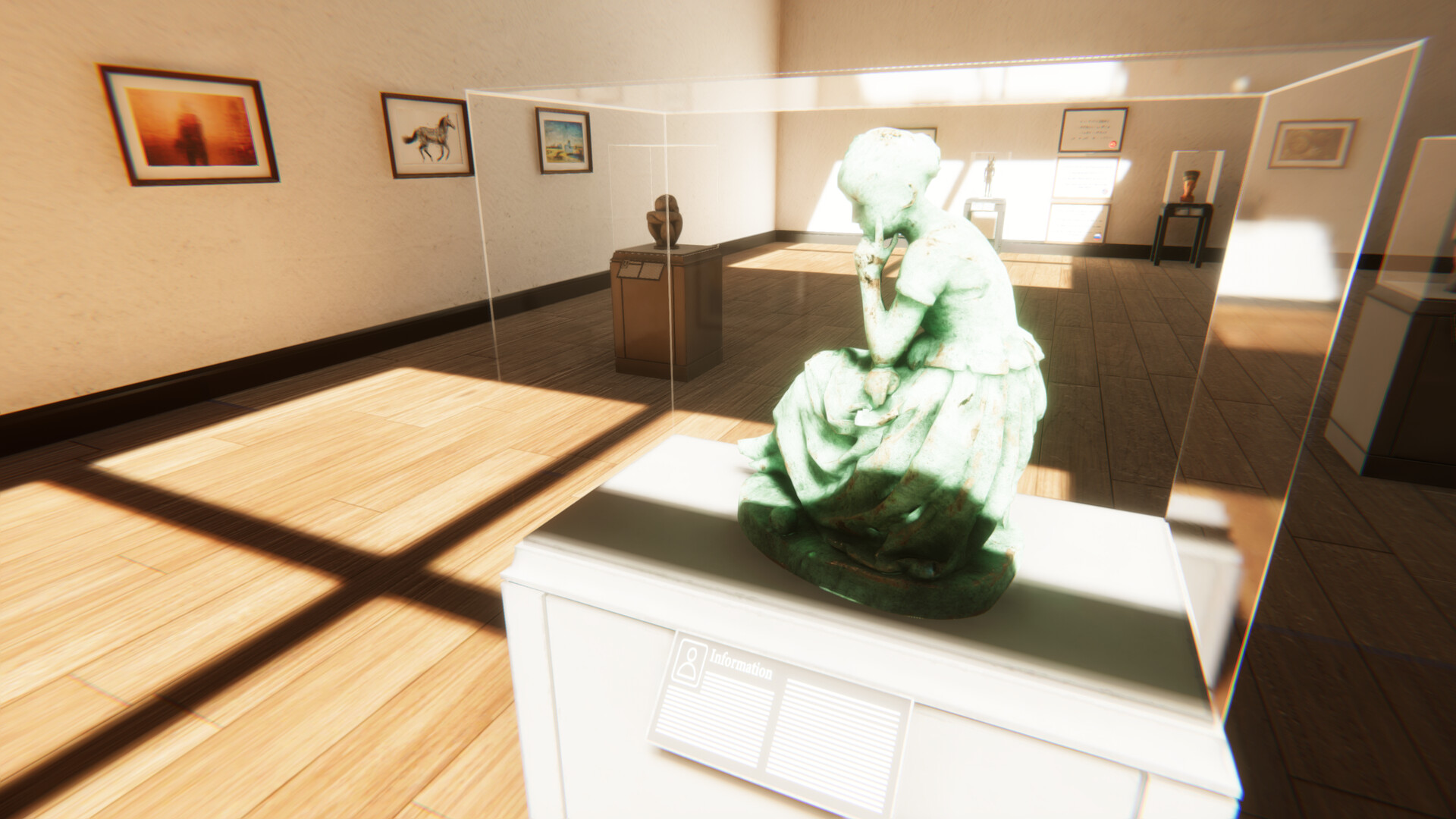 #7. Exit 13 Gallery Escape (Steam) Podle: ENIGMA GAMES