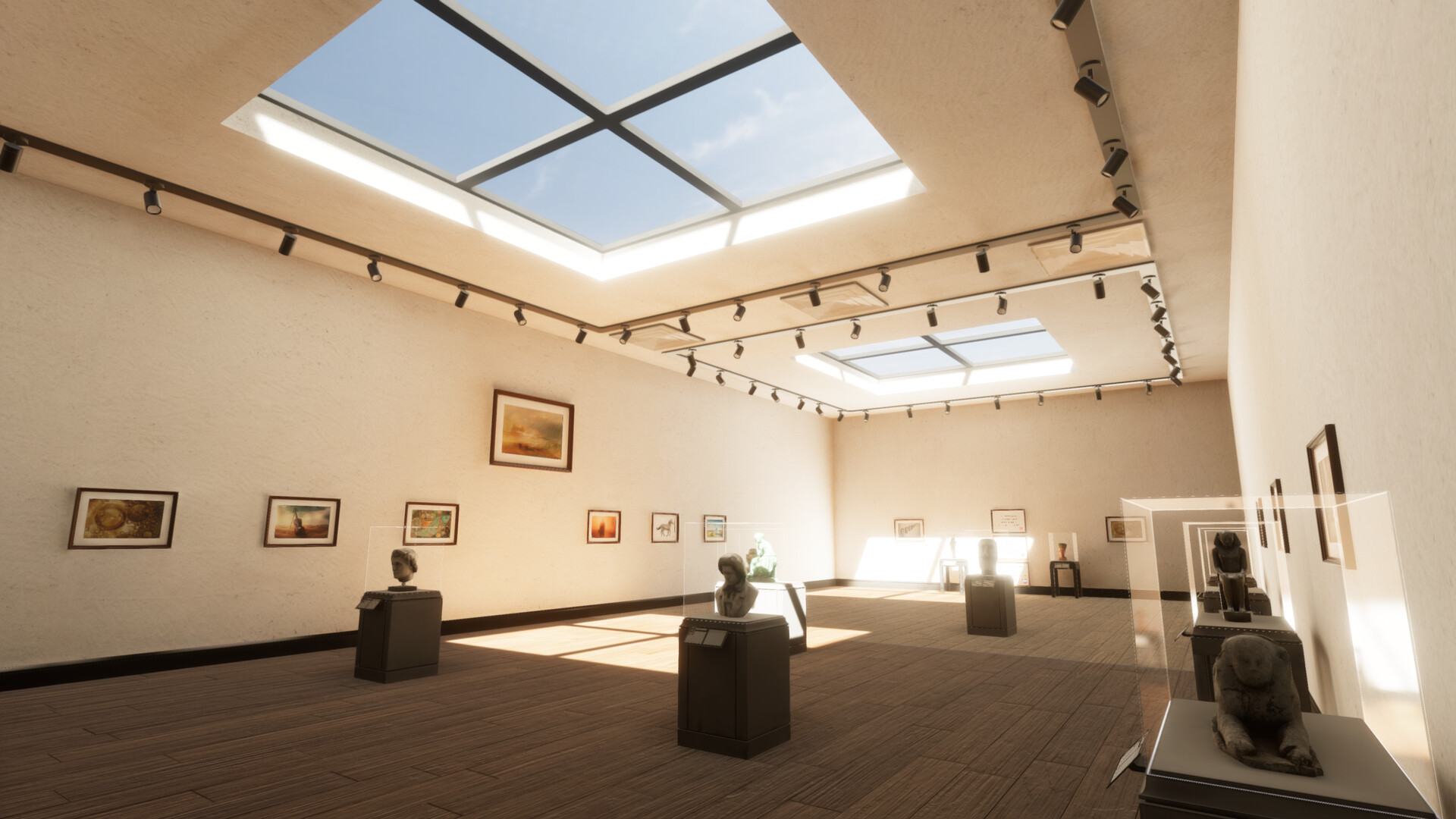 #6. Exit 13 Gallery Escape (Steam) Podle: ENIGMA GAMES