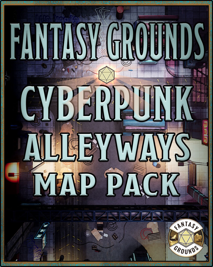 Fantasy Grounds - FG Cyberpunk Alleywaysのスクリーンショット 1