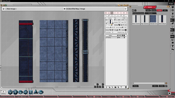 Fantasy Grounds - FG Cyberpunk Alleyways