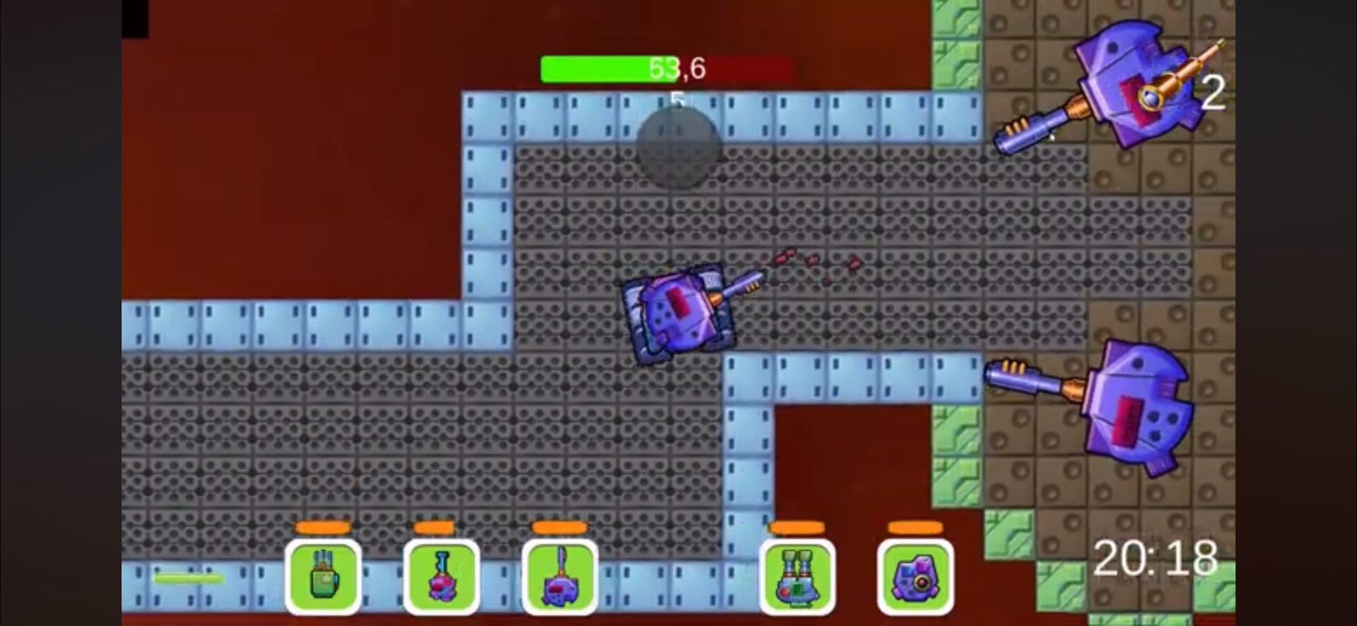 Cosmic Tankinator screenshot 1