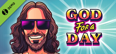 Steam header art for God For A Day Demo