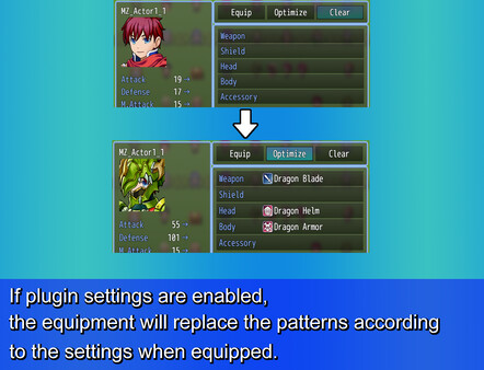 KHAiHOM.com - RPG Maker MZ - Character Generator Expansion Plugin