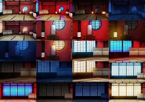 KHAiHOM.com - RPG Maker MZ - Minikle Backgrounds Bundle EDO part02 B