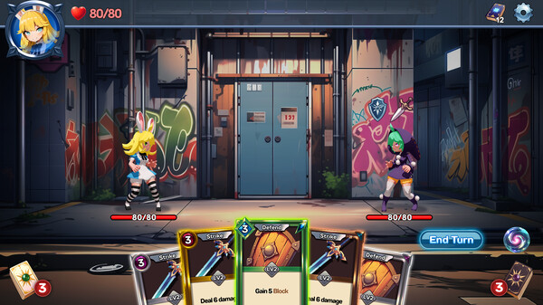 Screenshot 4 of Tokyo Desire : Deck Builders - final gameplay screenshot