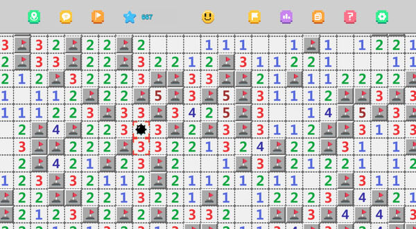 Скриншот 1 из игры Let's Minesweeper