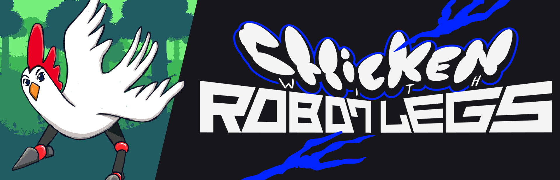 Chicken with Robot Legs