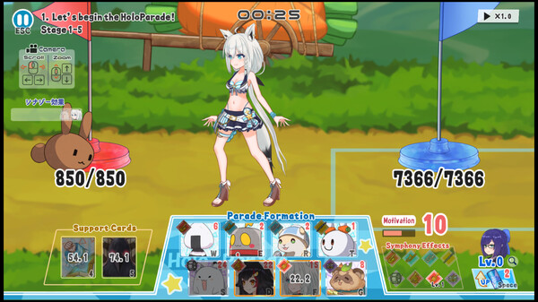 HoloParade DLC with BGM and Costume - Shirakami Fubuki (only for Windows)