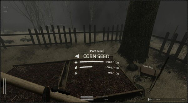 Descending The Woods game for Linux 1