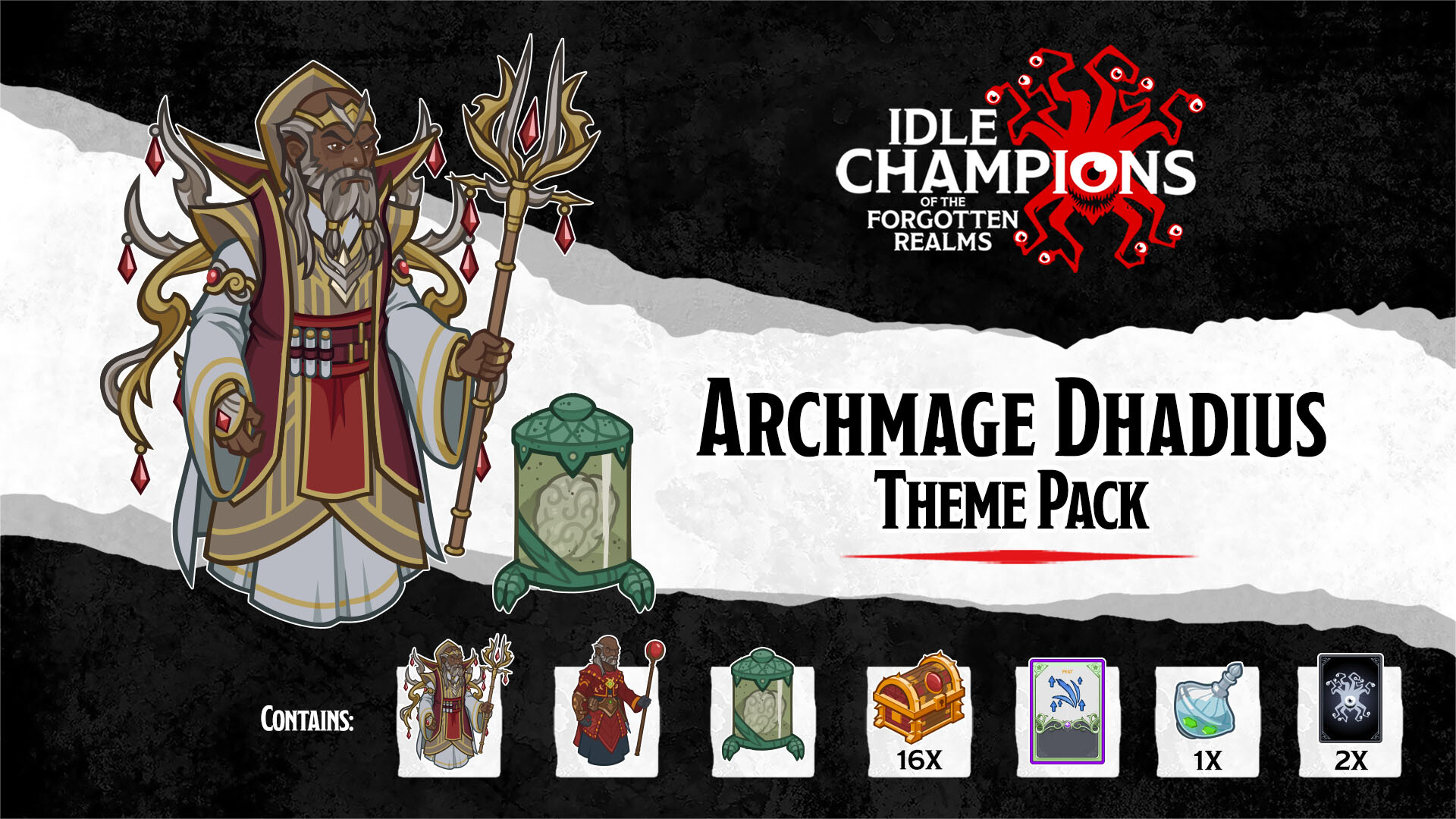 Idle Champions - Archmage Dhadius Theme Pack Featured Screenshot #1