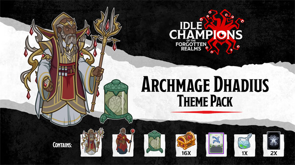 Idle Champions - Archmage Dhadius Theme Pack