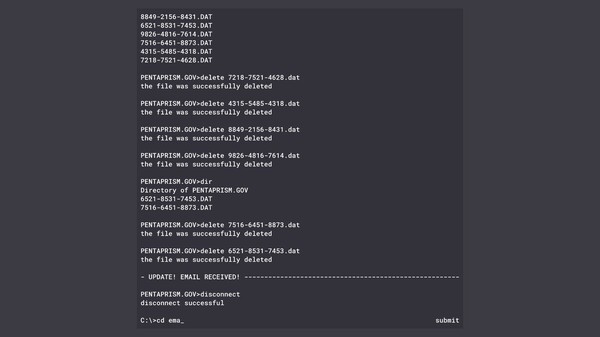 Screenshot z Elite Hacker: Retro Hacking Evolution